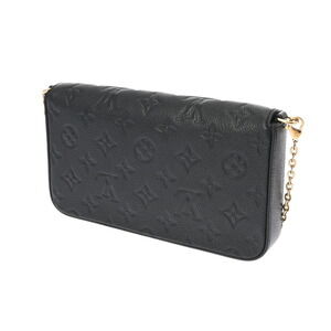 Louis Vuitton Empreinte Felicie Shoulder Noir Bag Leather Pochette Black